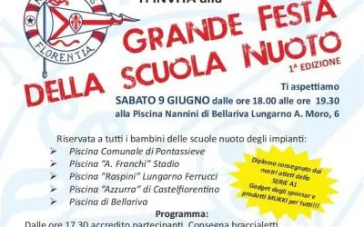 FESTA DEL NUOTO, AL VIA LA I EDIZIONE