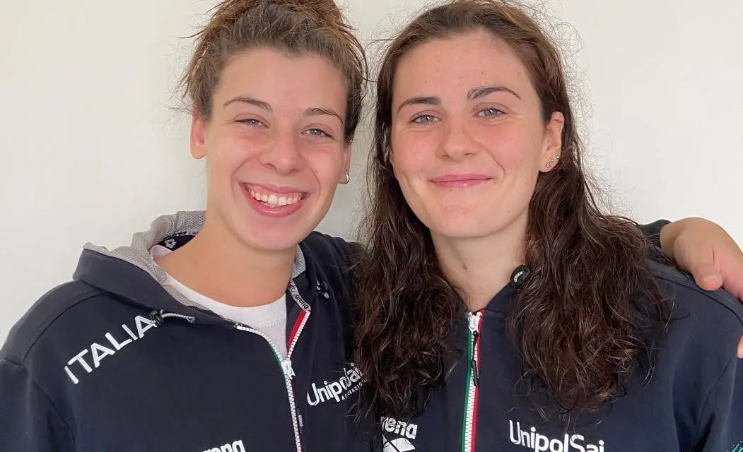 SARA CORDOVANI E LETIZIA NESTI AI MONDIALI UNDER 20 DI PALLANUOTO IN ISRAELE