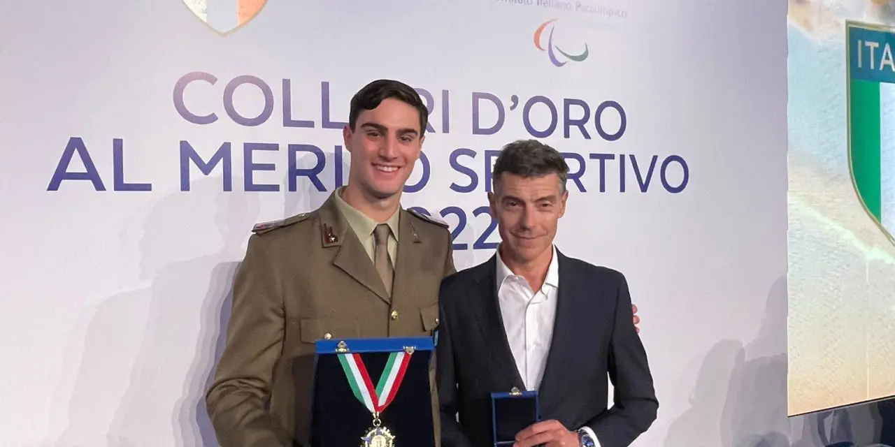 LORENZO ZAZZERI E PAOLO PALCHETTI PREMIATI DAL CONI