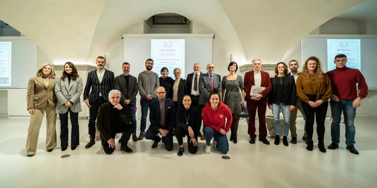 RARINI PER AMORE CONSEGNA I TOSCANA COMMUNITY AWARDS E RINNOVA IL PATTO CON LE FAMIGLIE BISOGNOSE