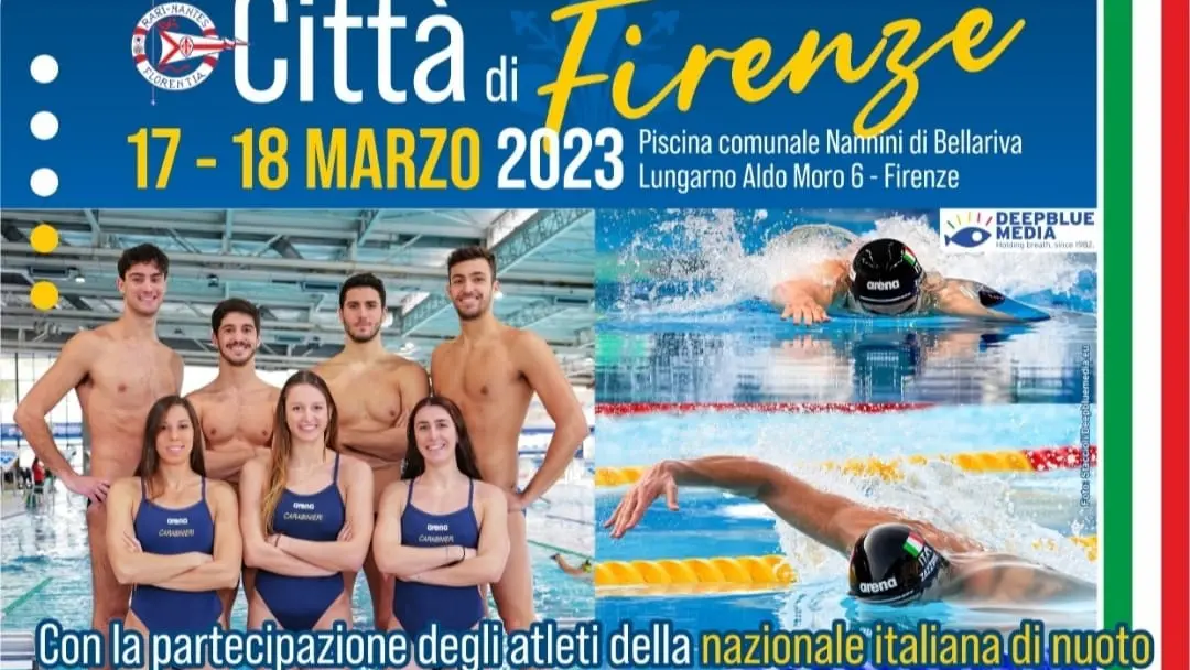 L’ITALIA DEL NUOTO IN VETRINA A BELLARIVA PER IL TROFEO CITTA’ DI FIRENZE