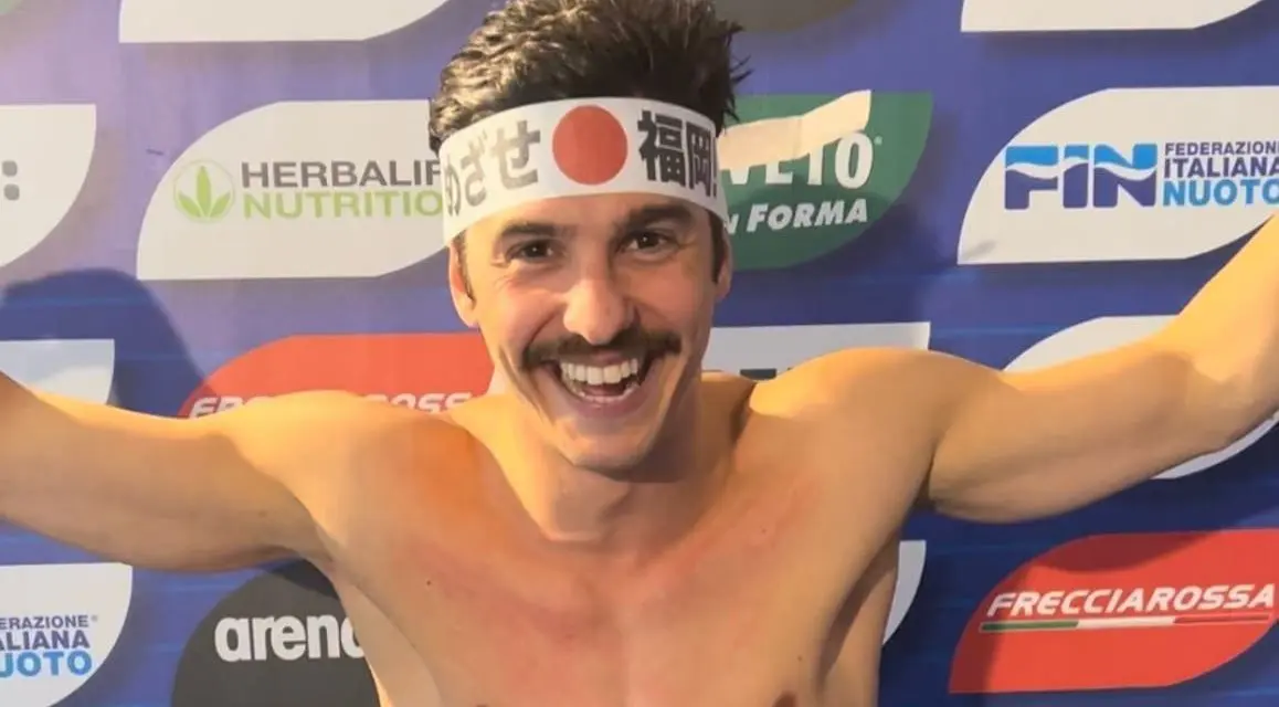 DOC RESTIVO ORO E PASS MONDIALE; MEGLI BRONZO; STAFFETTA 4X200 F SL RECORD REGIONALE