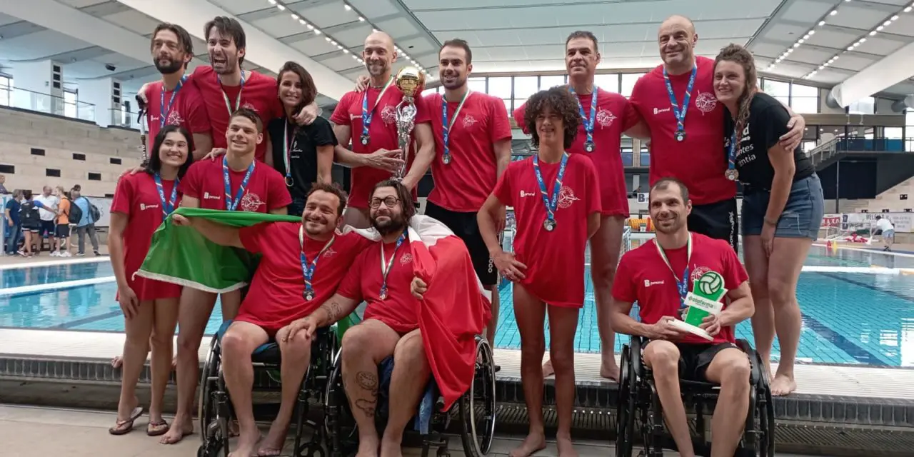 PALLANUOTO PARALIMPICA, LA FLORENTIA CAMPIONE D’ITALIA 2023