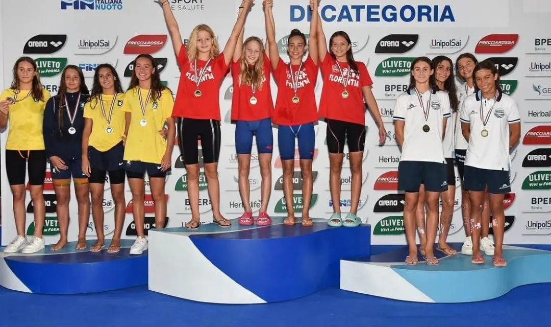 LA RARI NANTES FLORENTIA FEMMINILE VINCE LA CLASSIFICA NAZIONALE NELLA CATEGORIA RAGAZZE