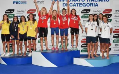 LA RARI NANTES FLORENTIA FEMMINILE VINCE LA CLASSIFICA NAZIONALE NELLA CATEGORIA RAGAZZE