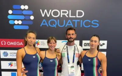 LE “TRE CARAVELLE” GIGLIATE E IL TECNICO AMATULLI AI MONDIALI GIOVANILI DI NUOTO