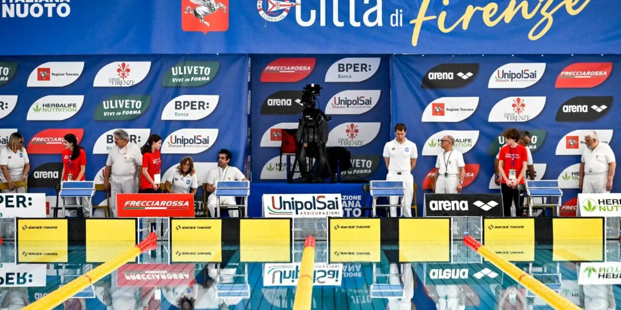 II TROFEO CITTA’ DI FIRENZE, I CAMPIONI DELLA NAZIONALE  ITALIANA DI NUOTO A BELLARIVA