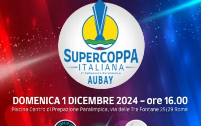 PALLANUOTO PARALIMPICA, DOMENICA LA FINALISSIMA DI SUPERCOPPA ITALIANA 2024