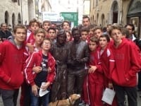 L’under 15 maschile al torneo di Perugia