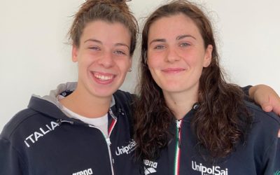 SARA CORDOVANI E LETIZIA NESTI AI MONDIALI UNDER 20 DI PALLANUOTO IN ISRAELE