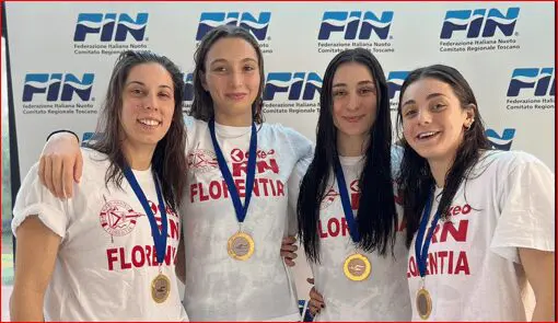 LA FLORENTIA CANCELLA IL RECORD DELLA DDS DI FEDERICA PELLEGRINI NELLA 4X200 SL F, PER SOCIETA’ IN VASCA CORTA