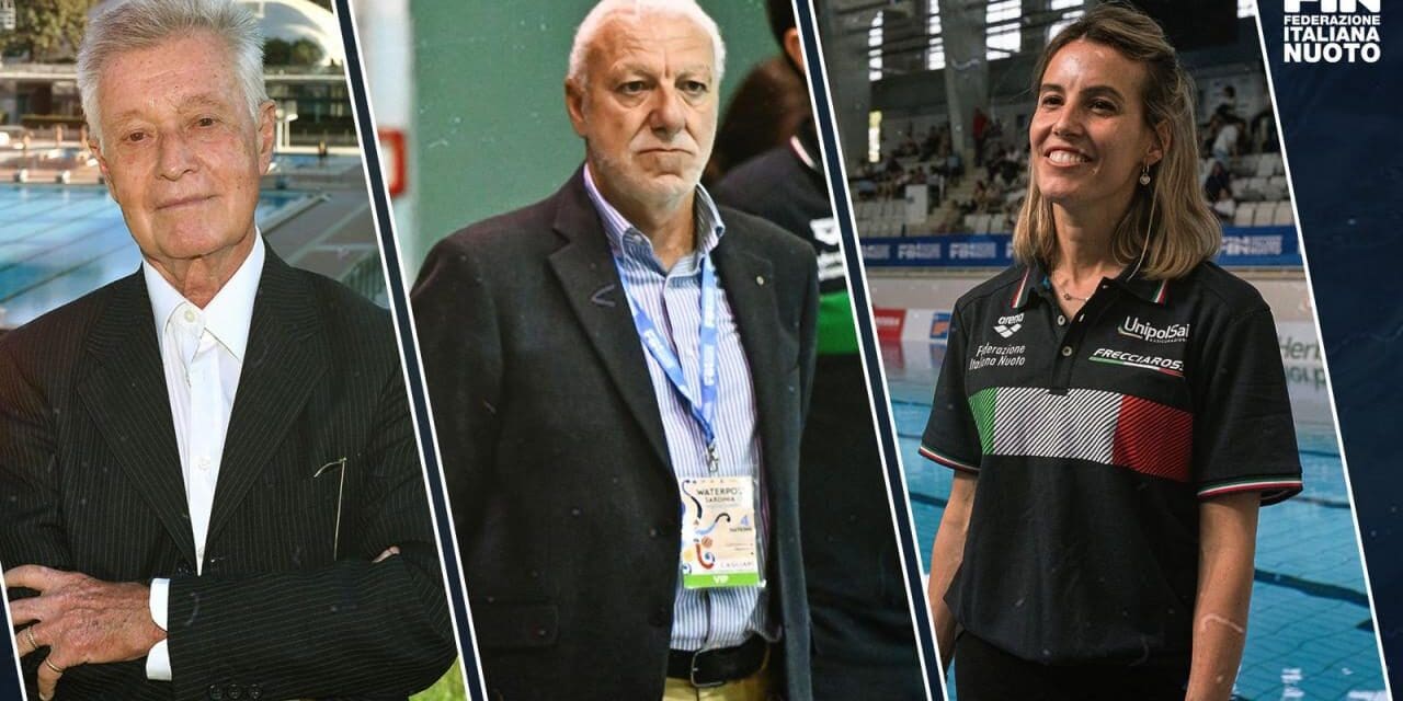 IL PRESIDENTE DELLA RARI NANTES FLORENTIA, ANDREA PIERI CONFERMATO VICE PRESIDENTE DELLA FEDERAZIONE ITALIANA NUOTO