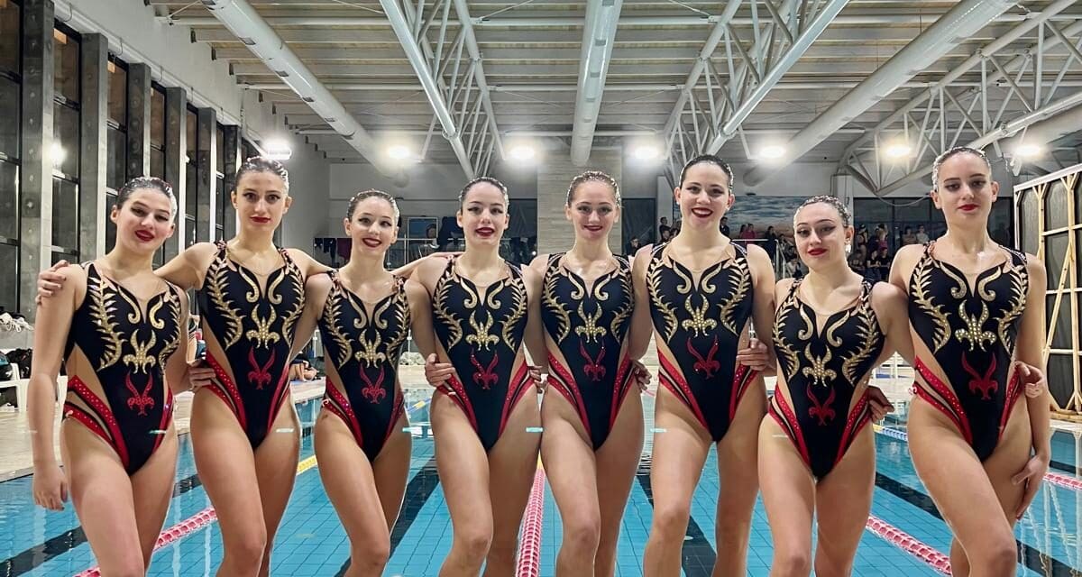 NUOTO ARTISTICO, RIVELAZIONE FLORENTIA AI CAMPIONATI ITALIANI JUNIORES