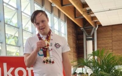 AXEL BELIG CAMPIONE DI FRANCIA PARASWIMMING E PASS MONDIALE