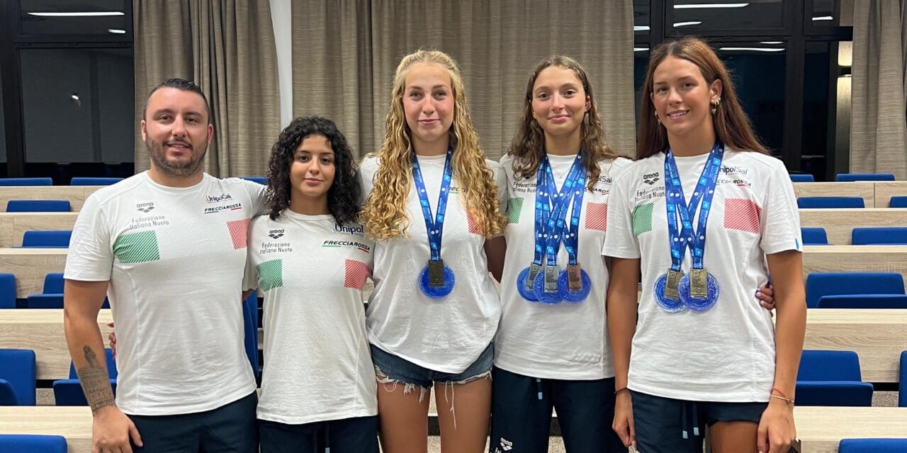 NUOTO JUNIORES, LA FLORENTIA ILLUMINA GLI EUROPEI DI SAMORIN