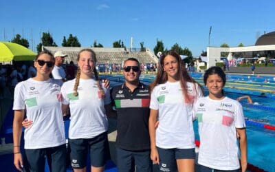 NUOTO EURO JR: LA FLORENTIA METTE IL TIMBRO SULLA SPEDIZIONE AZZURRA