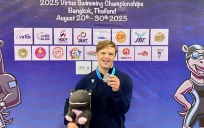 CAMPIONATO MONDIALE VIRTUS PARASWIMMING 2025, AXEL BELIG SUL TETTO DEL MONDO
