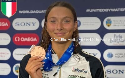 MONDIALI JR NUOTO, BIS FLORENTIA CON EMMA VITTORIA GIANNELLI