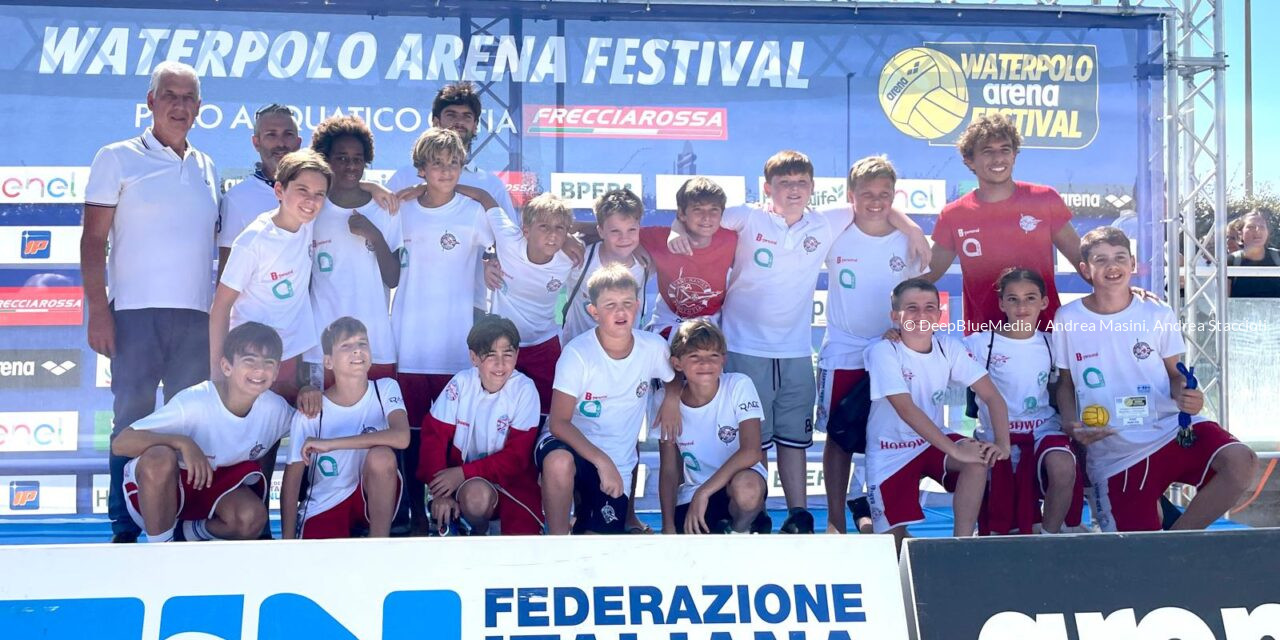 PALLANUOTO MASCHILE, L’UNDER 12 MASCHILE CHIUDE LA STAGIONE A OSTIA