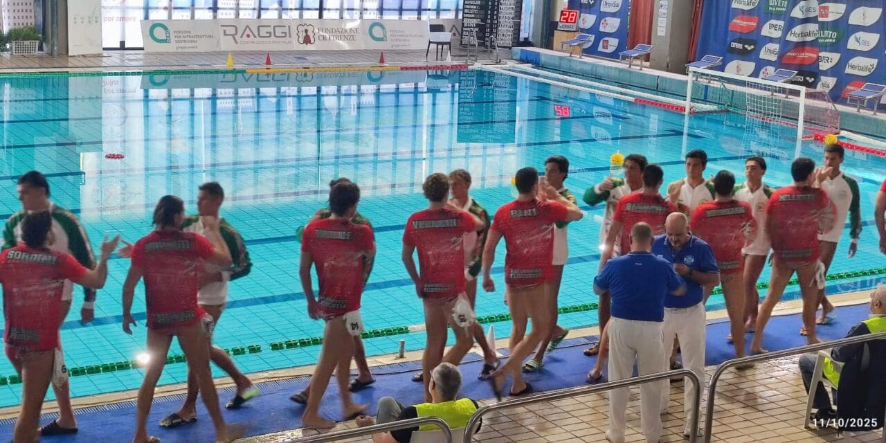 PALLANUOTO A1 MASCHILE, LA FLORENTIA SI ARRENDE ALL’ORTIGIA