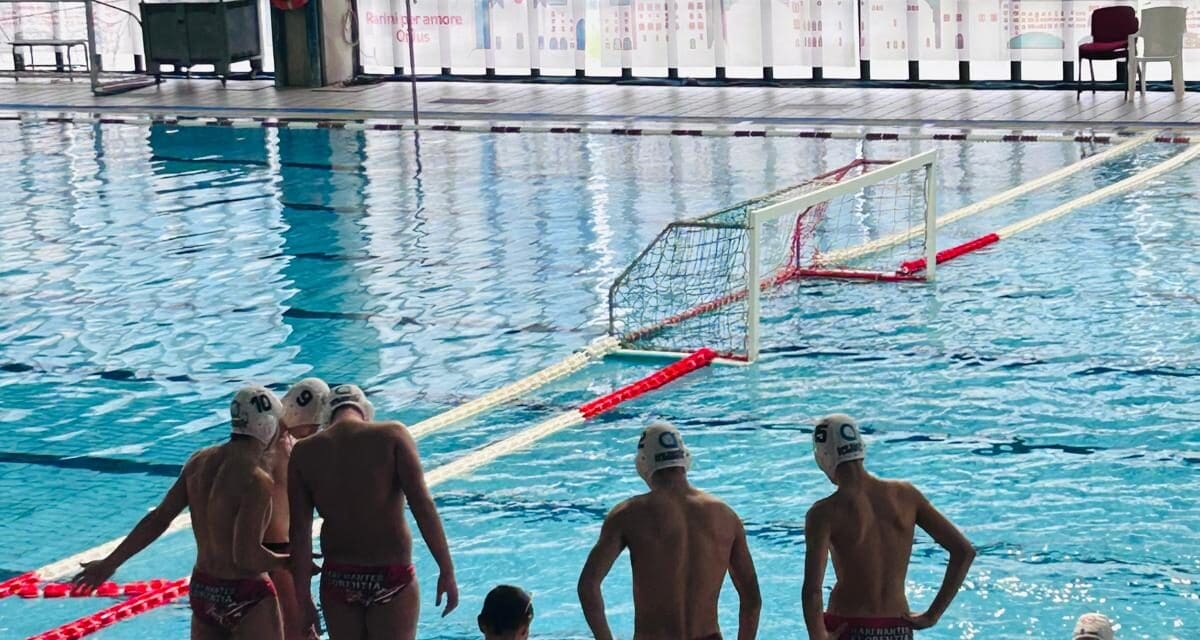 PALLANUOTO GIOVANILE: GLI ALLIEVI SI CONFERMANO IN TESTA ALLA CLASSIFICA