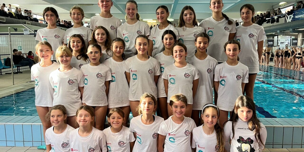 NUOTO ARTISTICO: LA FLORENTIA FA IL PIENO ALLA PROVA STELLE