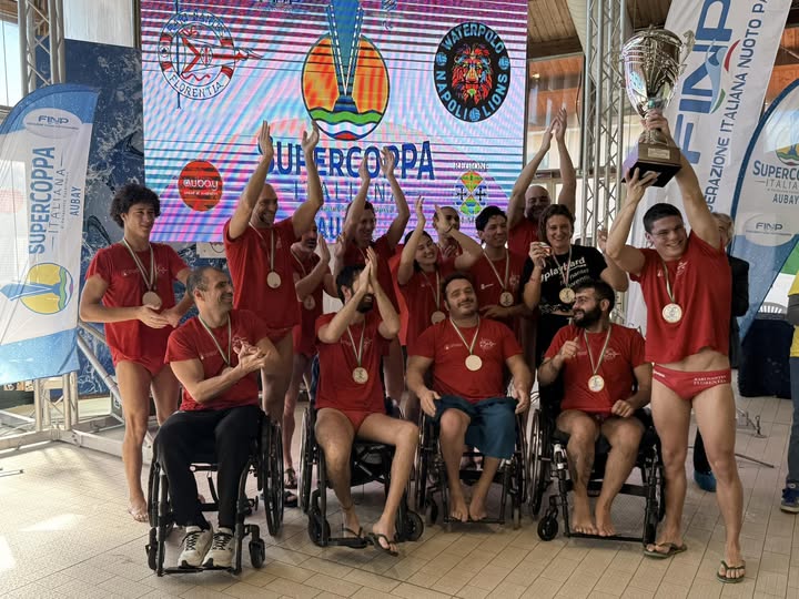 PALLANUOTO PARALIMPICA, SUPER COPPA ITALIANA: LA FLORENTIA È NELLA STORIA, TRIPLETE LEGGENDARIO E PRIMATO ASSOLUTO