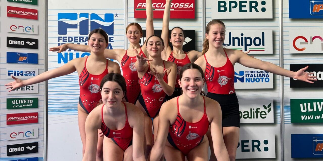 NUOTO ARTISTICO, CAMPIONATI ITALIANI ASSOLUTI INVERNALI: OTTIMO AVVIO FLORENTIA