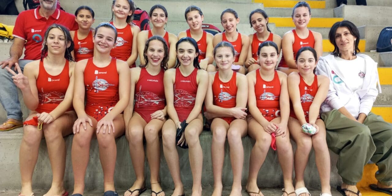PALLANUOTO ESORDIENTI, LE UNDER 12 ROSA DI IACOPO MAZZONI FANNO IL BIS