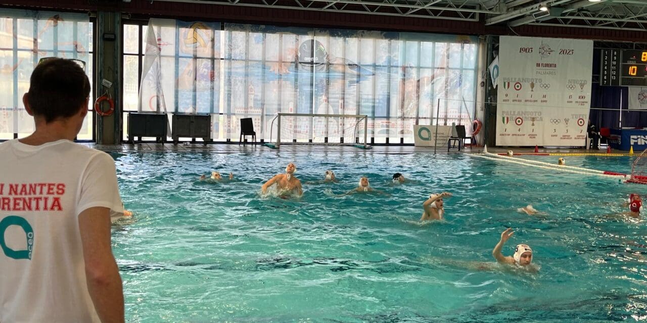 PALLANUOTO MASCHILE, UNDER 16, GIRONE ECCELLENZA: LA FLORENTIA PARTE CON IL PIEDI GIUSTO