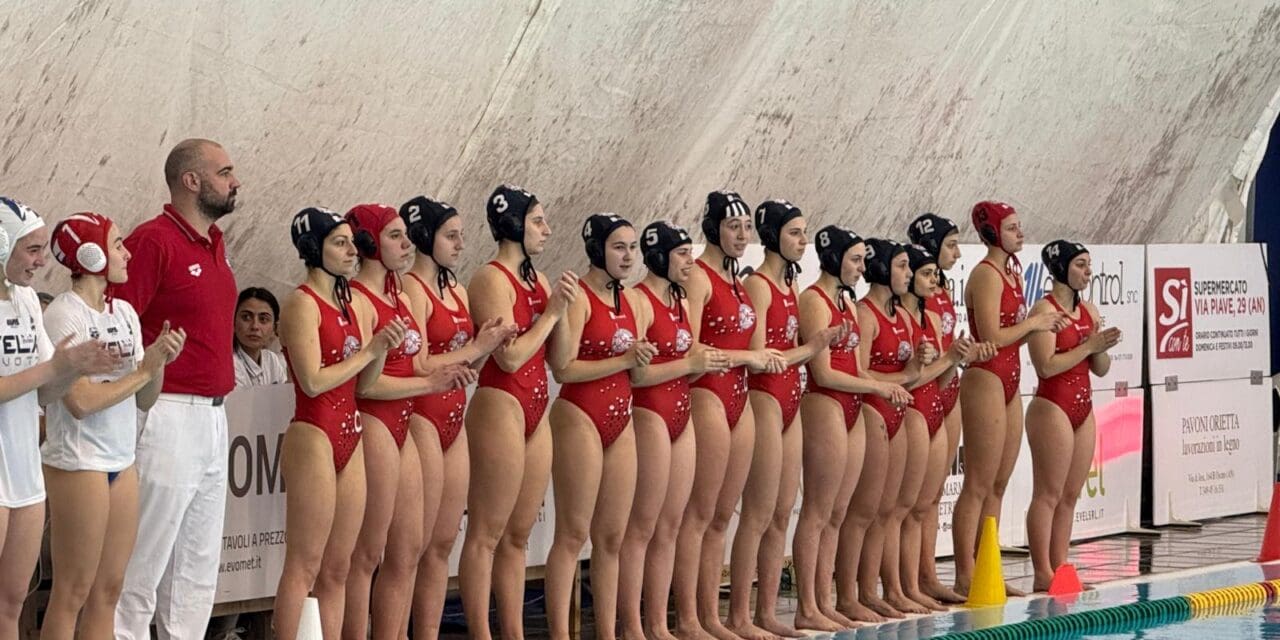 PALLANUOTO FEMMINILE A2: LE RARINE CEDONO AD ANCONA