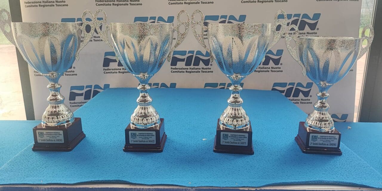 LA RARI NANTES FLORENTIA REGINA DEL NUOTO TOSCANO AI CAMPIONATI REGIONALI DI CATEGORIA