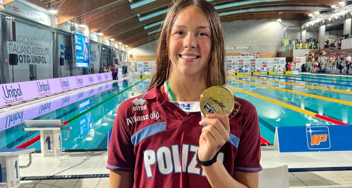 ASSOLUTI UNIPOL, FLORENTIA ANCORA PROTAGONISTA: BIANCA NANNUCCI ORO NEI 200 STILE LIBERO E PASS PER PARIGI