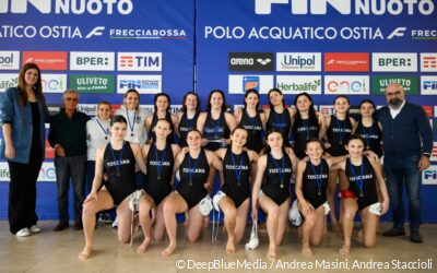 PALLANUOTO FEMMINILE, LA TOSCANA TARGATA FLORENTIA SALUTA IL TROFEO DELLE REGIONI