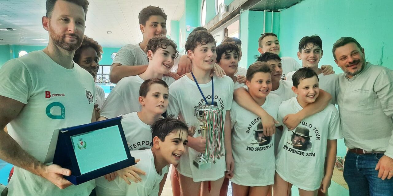 UNDER 14, FLORENTIA REGINA A MONTEPULCIANO: I BIANCOROSSI VINCONO IL WATERPOLO TOUR BUD SPENCER 2026