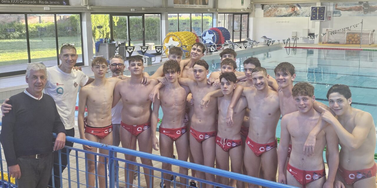 PALLANUOTO ALLIEVI M, ECCELLENZA: LA FLORENTIA è CAMPIONE REGIONALE