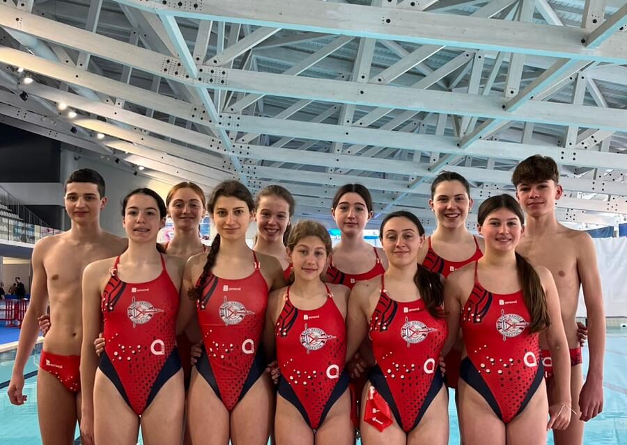 NUOTO ARTISTICO, LA RARI NANTES FLORENTIA A CUNEO PER GLI ASSOLUTI ESTIVI HERBALIFE 2026