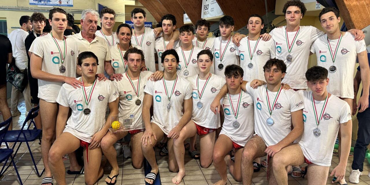 RARI NANTES FLORENTIA, I CADETTI MASCHILI CHIUDONO SECONDI ALLA FINAL FOUR CENTRO