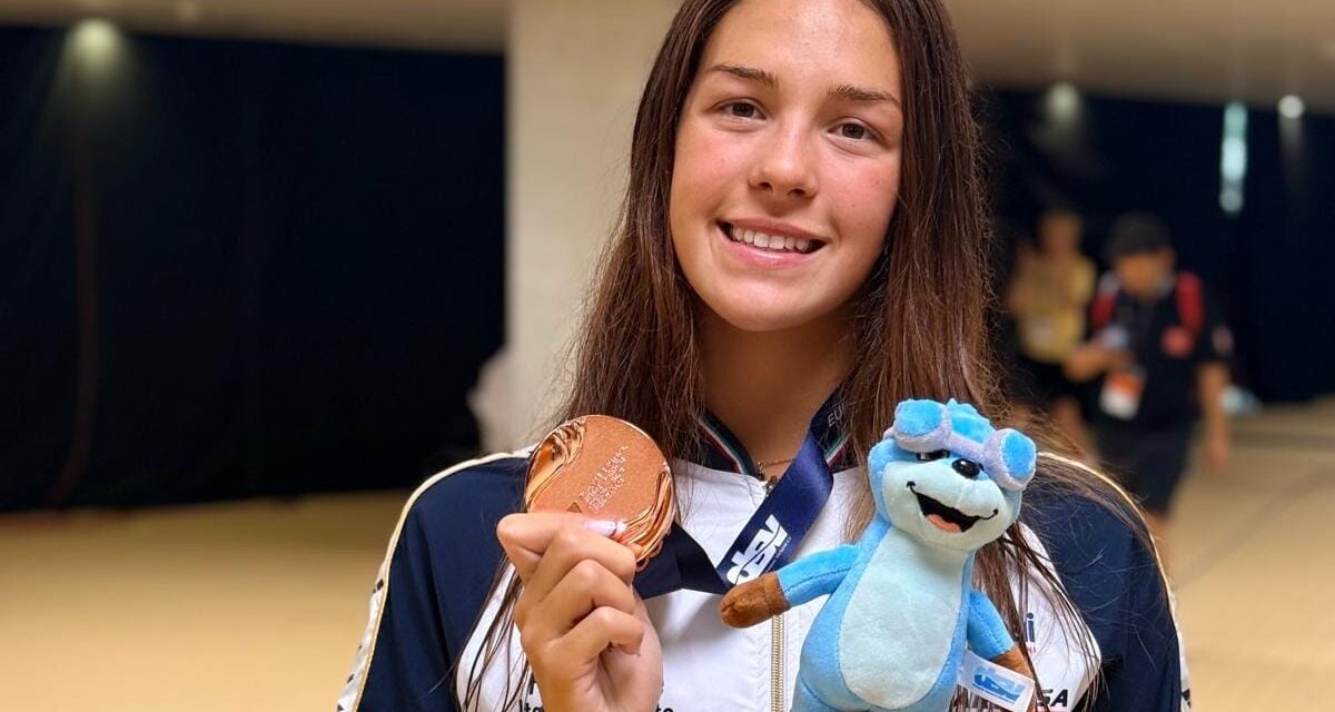BIANCA NANNUCCI DI BRONZO AGLI EUROPEI JUNIOR: LA FLORENTIA SALE SUL PODIO CONTINENTALE