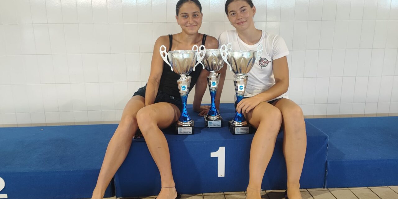 NUOTO, FLORENTIA REGINA TOSCANA: TRE TITOLI GIOVANILI E SECONDO POSTO SENIOR
