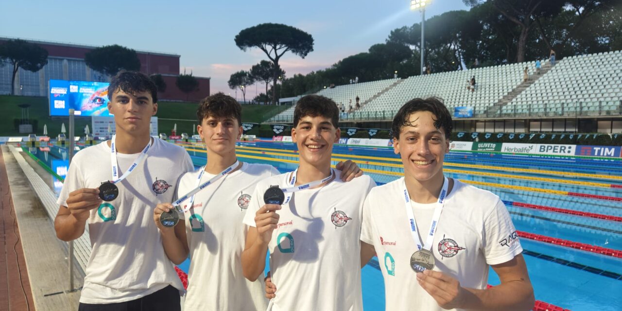 FLORENTIA, DOPPIO ORO E BRONZO NELLE STAFFETTE AI CAMPIONATI ITALIANI DI CATEGORIA