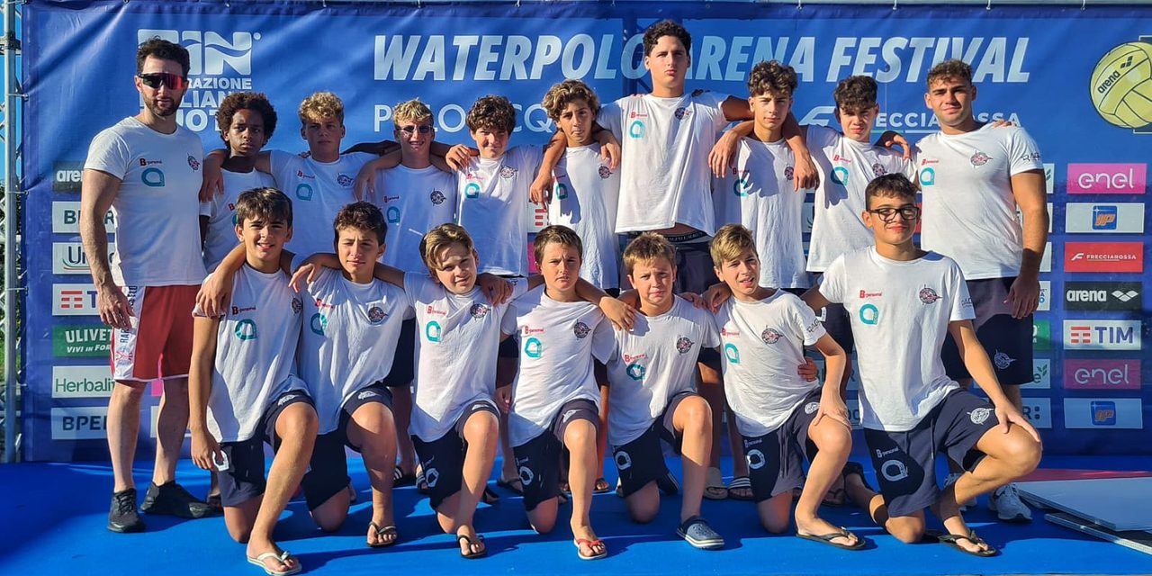 WATERPOLO ARENA FESTIVAL, ESPERIENZA POSITIVA PER I RAGAZZI DELLA FLORENTIA